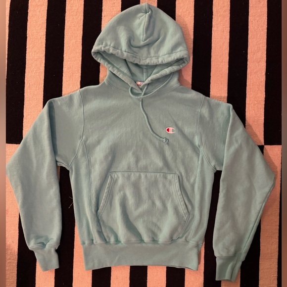 Champion Other - Champion Reverse Weave Teal Hoodie